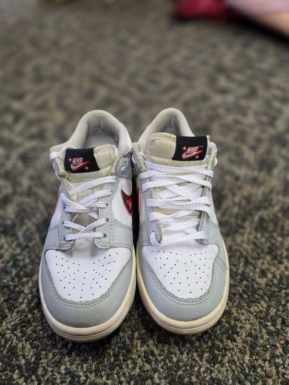 Nike Dunk Low SE Size 5Y Lottery Pack Grey Fog